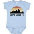 thumbnail image 3 of Inktastic Corpus Christi Texas Skyline Retro Boys or Girls Baby Bodysuit, 3 of 5