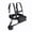 Black B, variant on YIFAEUX Children Ski Training Harness with Easy Lift Handle Heavy Duty Teach Kids Speed Control Beginner Snowboarding Skiing Auxiliary Trainer Traction Safety Belt