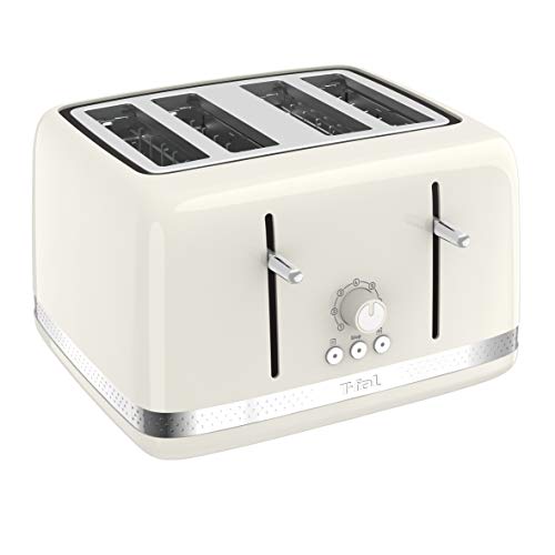 Tfal TF305A52 Tfal Soleil 4 Slice Toaster, Extra Wide Slot for Bagels