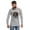 Athletic Heather, variant on Elephant Unisex Long Sleeve Tee (Heather Deep Teal, S)