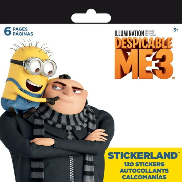 Mini Pad Autocollant - 6 pages - Despicable Me 3 st2328