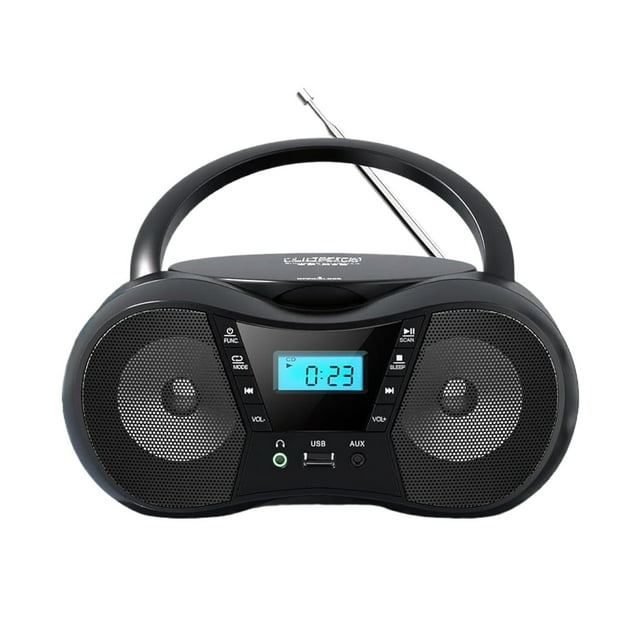 Yingyy ABS Portable Cd Player Cd Player Players making it simple For Home Durable Easy To Controls Backlit LCD Display