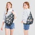 thumbnail image 4 of Nebula Cloud Crossbody Bag - Cosmic Dust & Stars Pattern (Breathable), 4 of 4