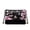 Black, variant on Hummingbird Bloom Retro Fashion Stains & Damage Resistant Crossbody Clutch
