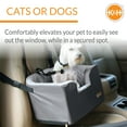 K&H Pet Products Hangin' Bucket Booster Toy Breed Dog Car Seat Gray 16 X 14.5 Inches