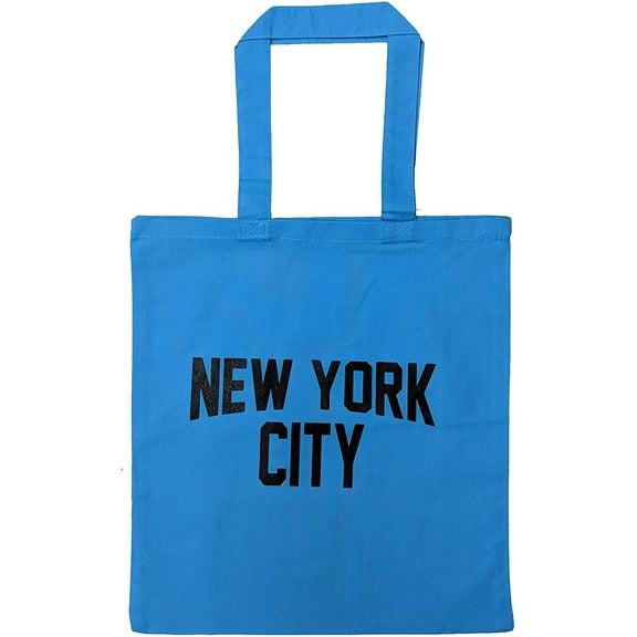 NYC Tote Bag Turquoise