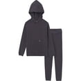 thumbnail image 6 of 2-Piece Toddler Girls Dark Grey Top and Legging Set, 6 of 8