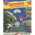 thumbnail image 1 of Pre-Owned Dinosaurs Write-With-Me Alphabet - a Smithsonian Institution Writing Book (Write-on wipe-off book with marker, audio CD and easy-to-download audiobook) (Unknown) 159069922X 9781590699225, 1 of 1