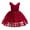Red, variant on Flower Girls Tutu Dress Bridesmaid Sparkle Wedding Pageant Dresses Princess Birthday Party Easter Dresses #Red 3-4 Years