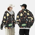 thumbnail image 6 of Kll Vegetable Quiche Print Men'S Women’s Upf 50+ Sun Protection Outdoor Hoodie Jacket Long Sleeve Fishing Hiking Performance Shirt- Xx-Large, 6 of 8