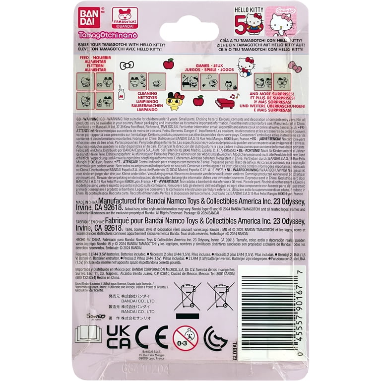 たまごっち　HELLO KITTY tamagotchi Amazon.com: Tamagotchi Nano x Hello Kitty : Toys & Games