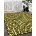 thumbnail image 3 of Ahgly Company Tapis d'Intérieur Lavables en Machine, Ronds, Métalliques, Dorés, 6' Ronds, 3 of 7