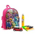 thumbnail image 3 of Monsters University Mochila Escolar para Niños y Niñas, Mochila Infantil Ligera de Alta Calidad, Grande y Duradera ROSA, 3 of 6