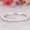5, variant on 1 Piece Of Luxury 925 Sterling Silver Simple Style Single Row Half Women's Fashion Niche Micro-set Tail Joint Daily Party Jewelry,8