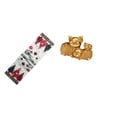 thumbnail image 1 of Juego De Camino De Mesa Festivo De Invierno Y Figura De Cerdo De La Suerte, Bufanda Navideña De Temporada, Mantel De árbol Reutilizable, Estatua De Animal Moderna, Escultura De Resina Para, 1 of 8