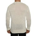 thumbnail image 3 of Polo Ralph Lauren Linen Crewneck Sweater Knit Pullover, Deckwash White, 3 of 3