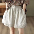 thumbnail image 2 of Sngxgn Womenâs Flowy Running Shorts Casual Summer Shorts(White,M), 2 of 5