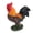 Brown, variant on Nieyigj Chicken Figurine Resin Chicken Statue Garden Ornament Farm Animals Collection Outdoor Backyard Patio Lawn Decoration Rooster (12.2 inches / 31 cm)