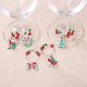 thumbnail image 2 of 6 Navidad familia copa de vino anillo decorativo Navidad tostadas vaso decorativo encanto copa de vino anillo colgante llavero (3 estilos) Sailing  Electrónica, 2 of 2