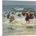 thumbnail image 1 of ARTCANVAS At The Beach Canvas Art Print by Edward Henry Potthast - Size: 26" x 26" (1.50" Deep), 1 of 9