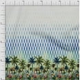 thumbnail image 1 of oneOone Cotton Poplin Fabric Geometric|Tree & Floral Panel Print Sewing Fabric BTY 56 Inch Wide, 1 of 3