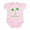 Petal Pink, variant on CafePress - Little Sprout Infant Bodysuit - Baby Light Bodysuit, Size Newborn - 24 Months