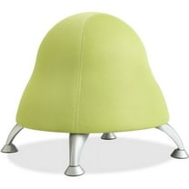 Safco Active Low Profile Vinyl Upholstered Ball Chair in Sour Apple