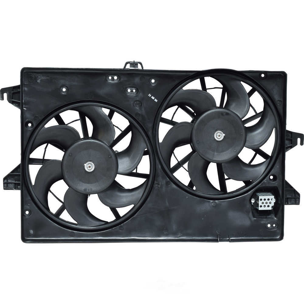 Dual Radiator and Condenser Fan Assembly -- Radiator-Condenser Fan Assy