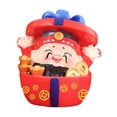 thumbnail image 4 of Mini figura china para decoración de salpicadero de coche, 2,1 x 2,1 x 2,2 pulgadas, resina decorativa, decoración Fengshui para dormitorio Estilo C, 4 of 9