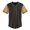 Gold, variant on Striped Baseball Jersey Button Down Tshirts Baseball Shirts Sports Uniform for Men