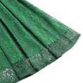 thumbnail image 5 of Aayomet Jupes pour Femmes Rétro Couleur Unie Jupe en Dentelle Tempérament (Vert, m), 5 of 5