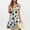 White#6, variant on Viikei Dresses for Women Plus Size Summer,Fashion Women's Casual Printed Pocket Sleeveless Round Neck Dress Black XXL