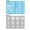 XC001B White Snowflake, variant on Christmas Snowflake Window Clings - Static Decals for Holiday Décor, Xmas Party Supplies