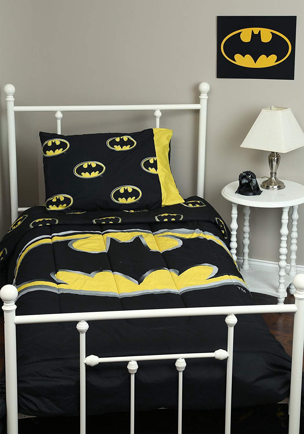 Batman Emblem 4 Piece Reversible Super 