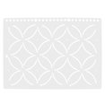 thumbnail image 3 of Shisuyan Pochoir Patchwork Gabarit de Quilting Règle Transparent 1ensemble 9.9x7.1x0.04 Po PP, 3 of 8