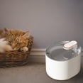 thumbnail image 5 of Fuente De Agua Para Gatos Fuente de agua para gatos de 3 l, bebedero de agua alimentado por USB para gatos (alimentador de agua blanco), 5 of 5