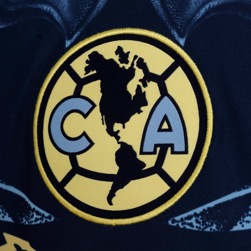adidas Club América Away Men's Stadium Soccer Jersey 25/26 (US, Alpha, XX-Large, Regular, Regular, Blue)