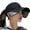 Black, variant on Women's Summer Sun Hat UPF 50+ Wide Brim, Ponytail Friendly Lightweight Cap For Vacation, Hiking, Camping Outdoor Activities White One Size