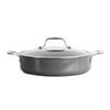 T-fal Ceramic Excellence Nonstick Universal Pan 5.5 Quarts, Cookware, Pots and Pans, Grey
