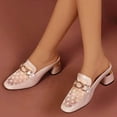 thumbnail image 3 of Women's Casual Mesh Slippers Breathable Lazy Sandals Elegant, 3 of 5