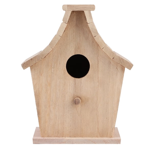 Casa de Aves Duradera, comedero para pájaros, Loros de 17 x 14 x 12 cm, periodista para varías aves pequeñas regalos o mascota observación fácil