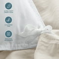 thumbnail image 5 of Bare Home Washed Duvet Cover Set - Ultra-Soft - Premium 1800 Collection - 3 Piece - King/Cal King, Fog, 5 of 8