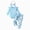 R635-Sky Blue, variant on NOLDARES Infant Newborn Baby Girl Clothes Set 3Pcs Romper Pants Headband Long Sleeve Fall Winter Everyday Outfits,Sky Blue,6-12 M