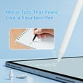 thumbnail image 4 of fafa-Replacement Tips for Apple Pencil 2nd Gen – Upgraded Metal Pen Tips for iPad Pro Pencil, Wear-Resistant Nibs, Fine Point Precision, Compatible with iPad Pencil 1st/2nd Gen, 3 Pack, 4 of 4