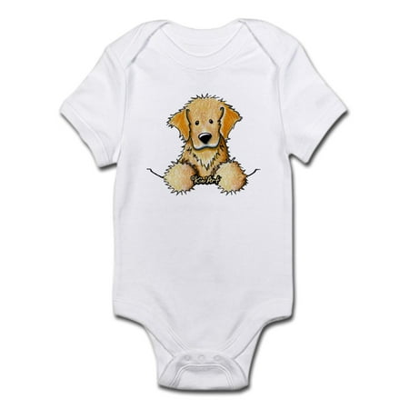 

CafePress - Pocket Golden Retriever Infant Bodysuit - Baby Light Bodysuit