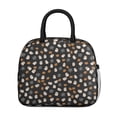 thumbnail image 2 of Womens Halloween Ghosts Pumpkins and Spider Webs Lunch Box for Work,Insulated Lunch Bag for Women,Loncheras Para Mujer,Leakproof Adult Lunch Bag for Work,Beach,Travel,Picnic,Camping, 2 of 7