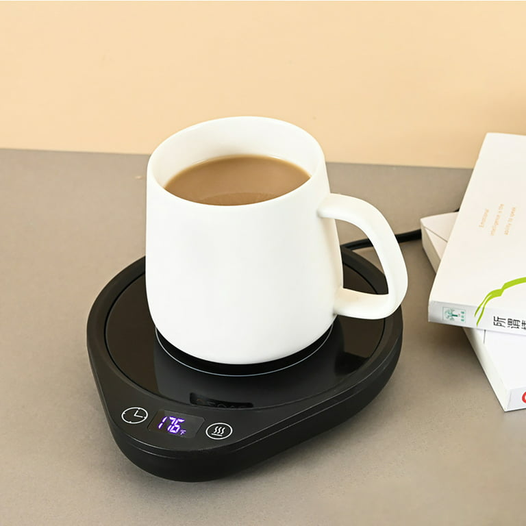 Realyc Heating Coaster 1 Set Universal Fit Rapid Heat-up Functional Hot  Plate Hot Milk Coffee Cup Warmer 
