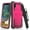 Hot Pink, variant on Galaxy A10e Case Belt Clip Holster Kickstand Shock Proof [Built In Screen Protector] Phone Case for Samsung Galaxy A10e/A102V/A102U Cases - Hot Pink