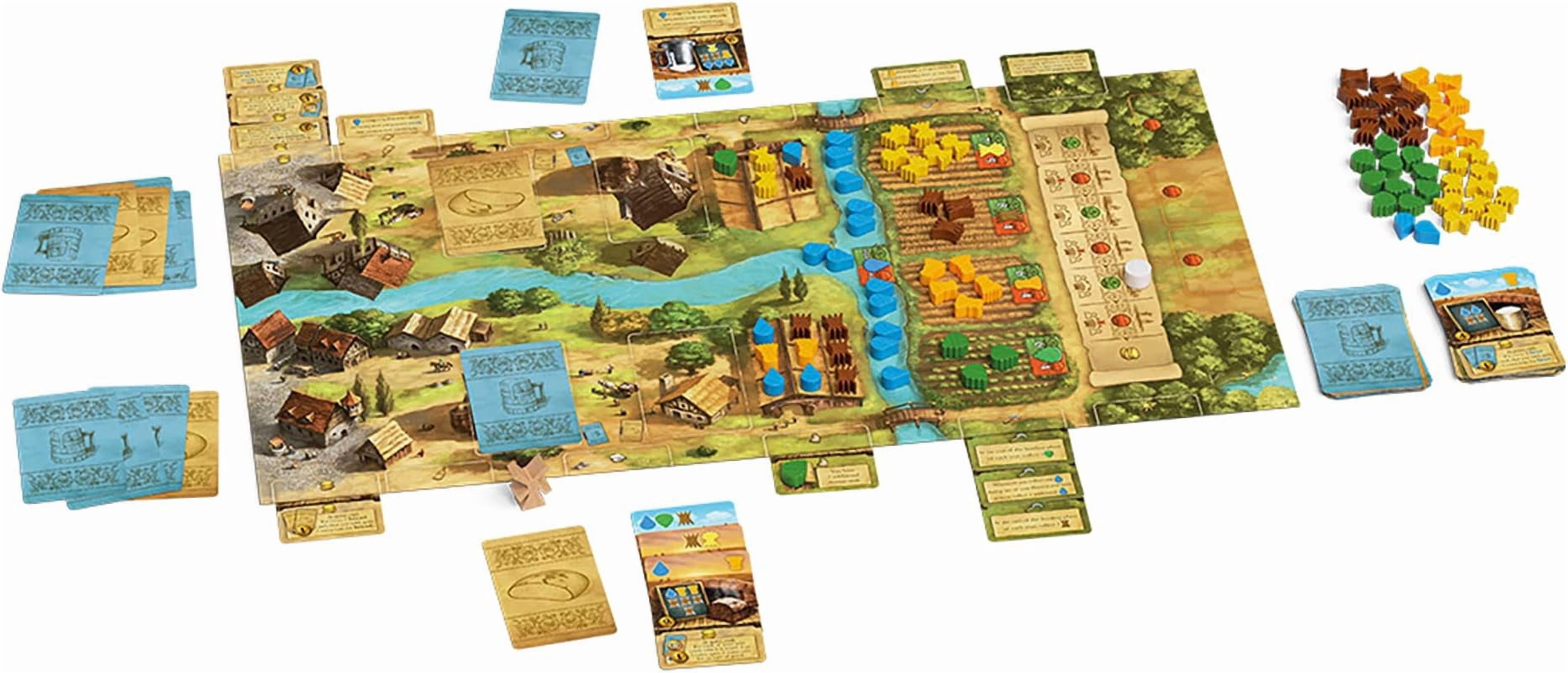 Capstone Games Beer & Bread Card Game for 2 Players, Strategic Brewing and Baking Theme with Competitive Resource Planning, Gameplay Replay Value for Adults and Teens | Ages 10+ | 30 Minute Playtime