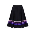 thumbnail image 5 of Filles Danse Jupe Longue Jupe de Ballet Wrap Jupe Rayures Maxi Jupe Robe de Danse pour Ballet Danse, 5 of 5